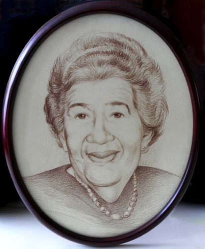Tekening Betsie Buth Tekening Betsie Buth